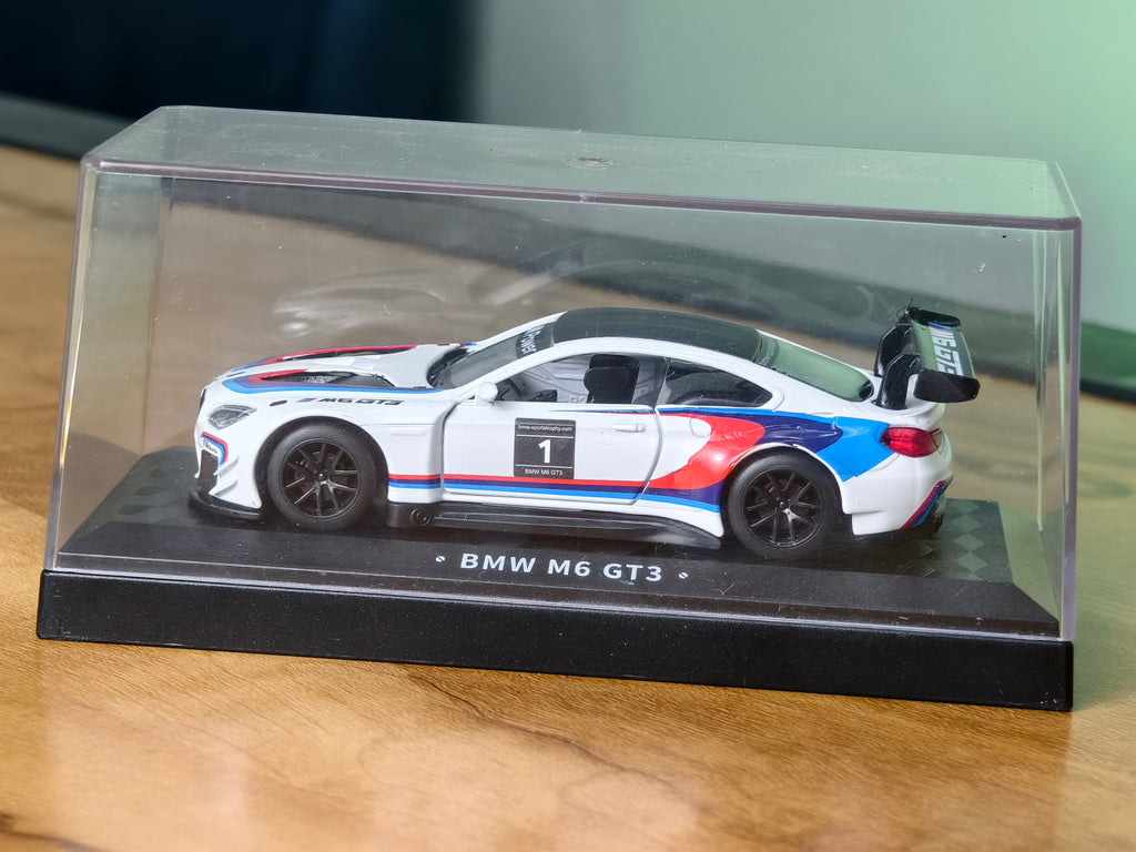 CCA Official Licensed BMW M6 GT3 1:44 Scale in Acrylic Box