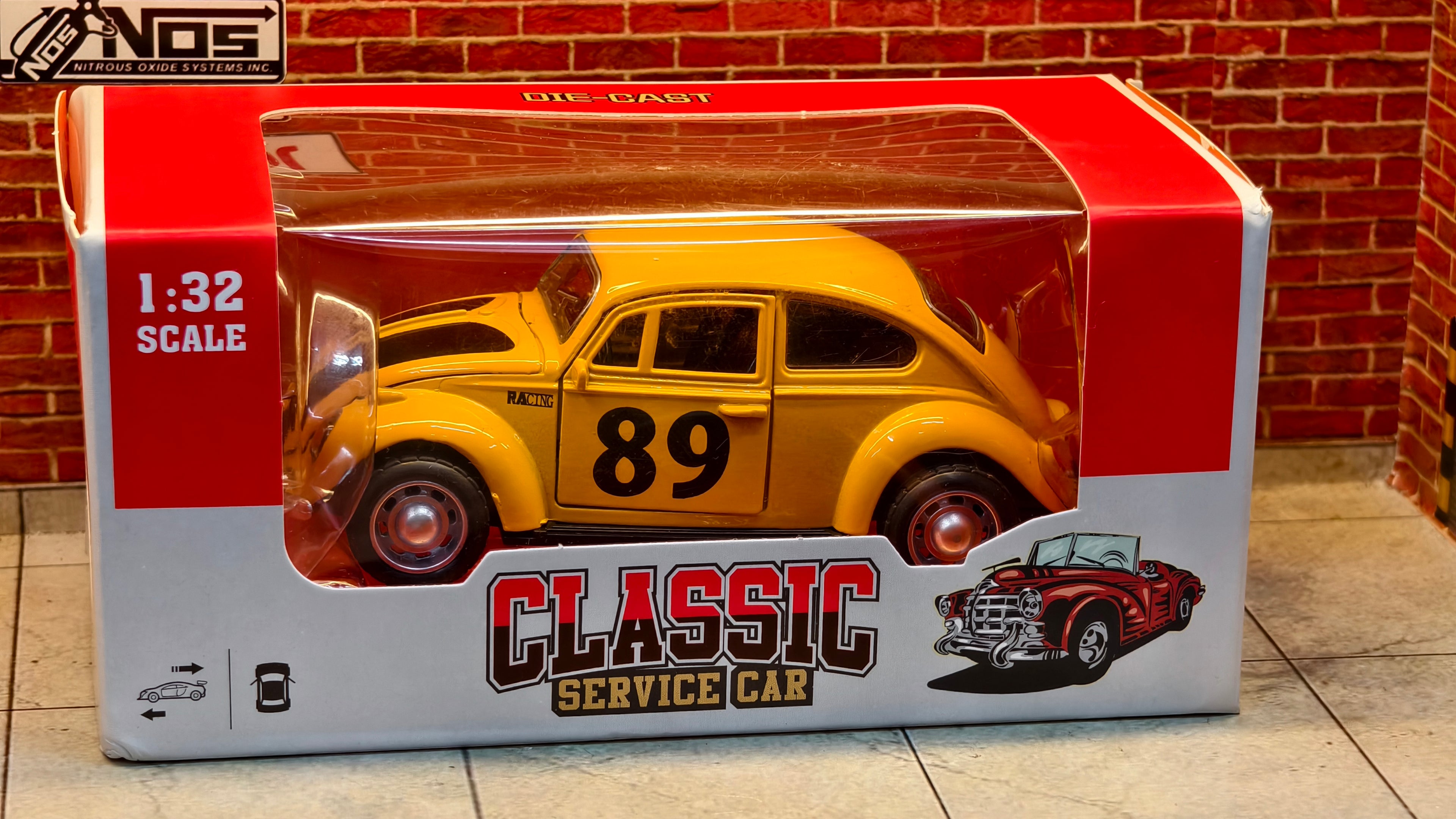 Beetle 1:32 Scale Rally Edition Box piece