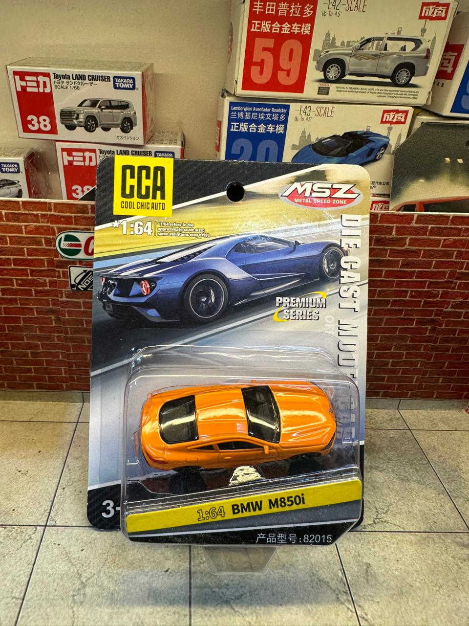 CCA BMW 1:64 Official Licensed 4Pc Combo Set