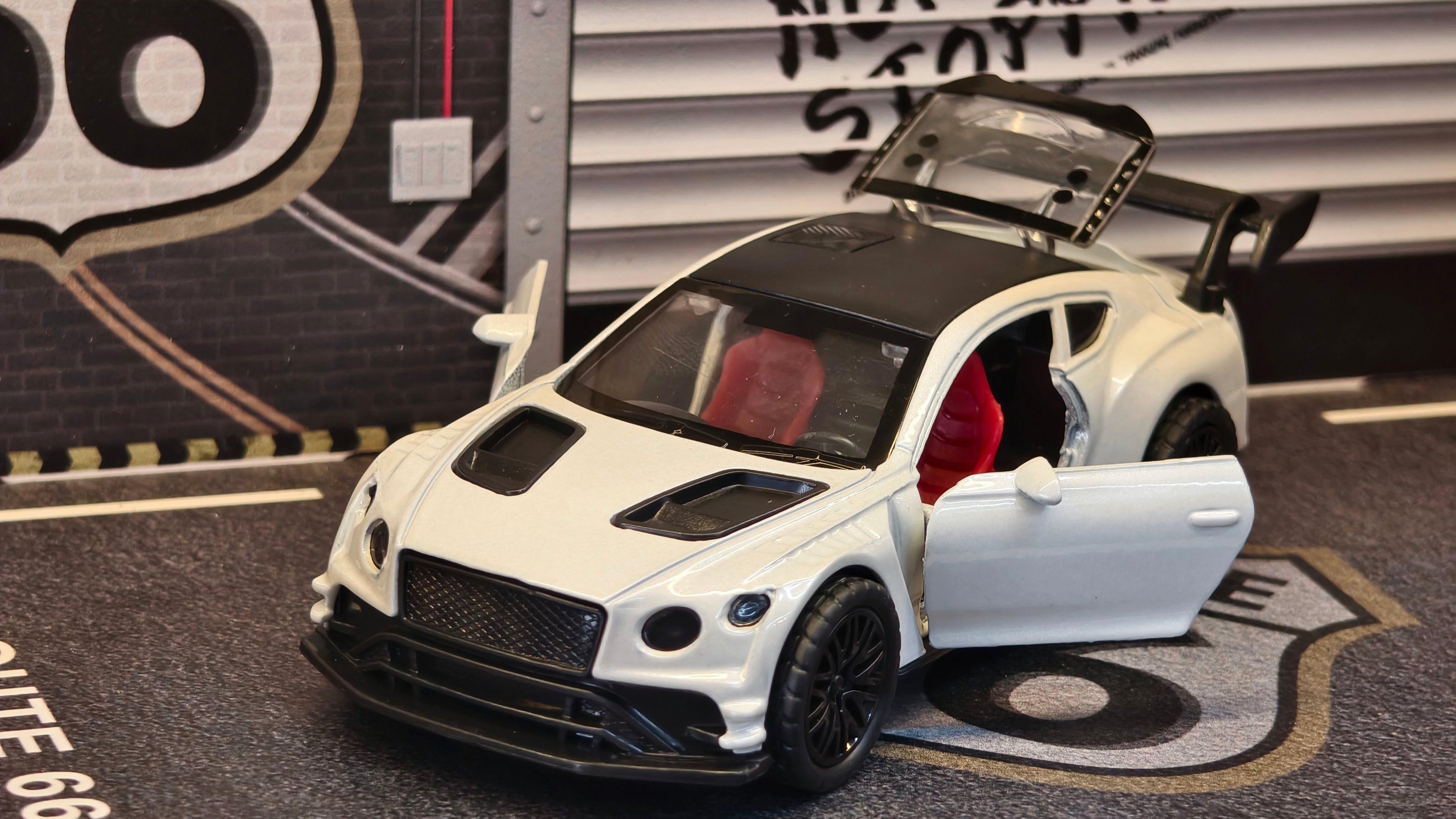 Bentley Continental GT3 Widebody 1:36 Scale Premium Detailing