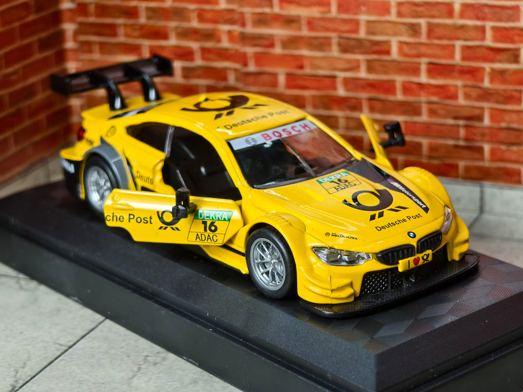 CCA Official Licensed BMW M4 DTM 1:44 Premium Detailed Car in Acrylic Box