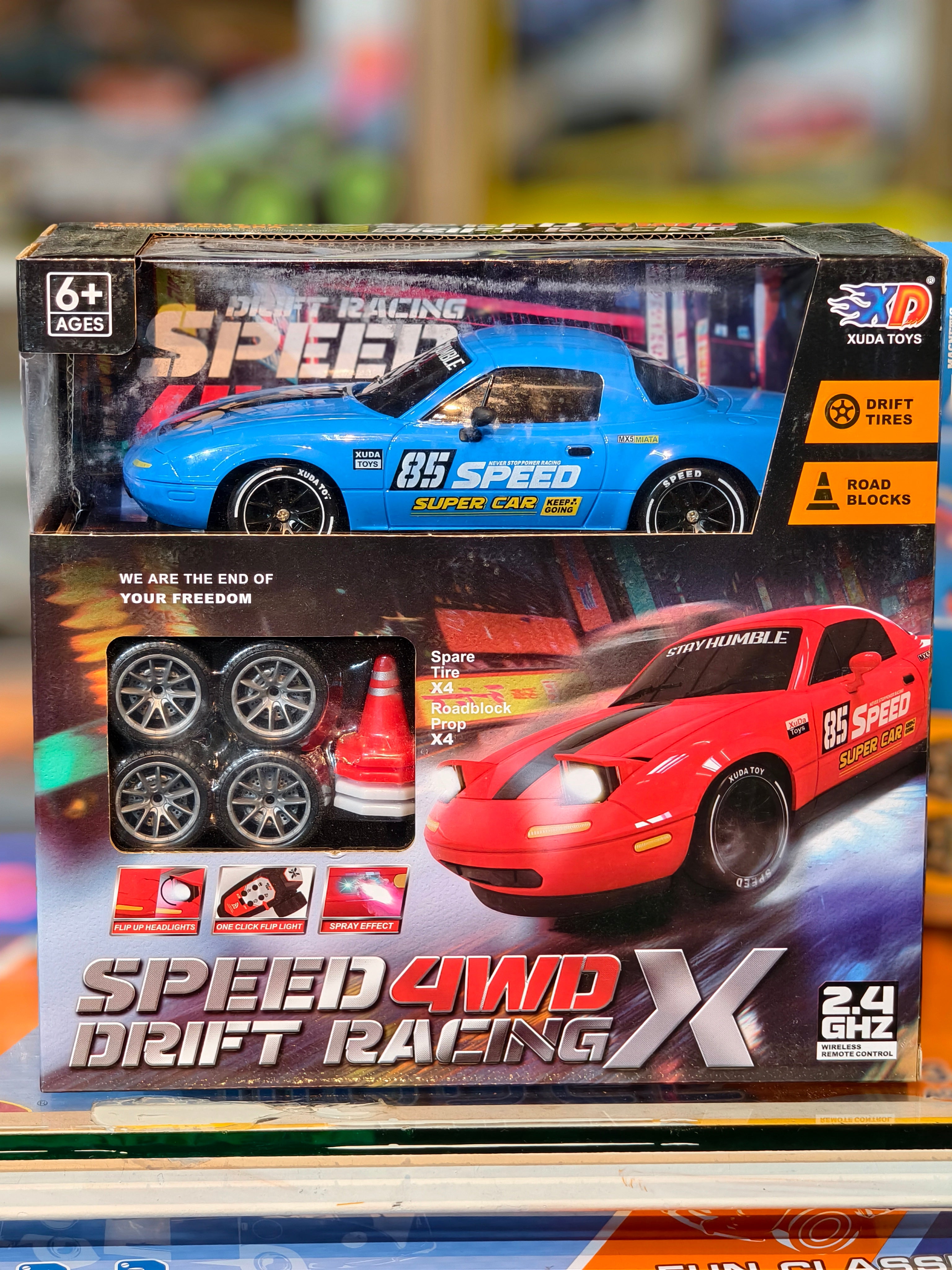 Retro Pop-Up Legends Drift RC Cars 1:16 Scale