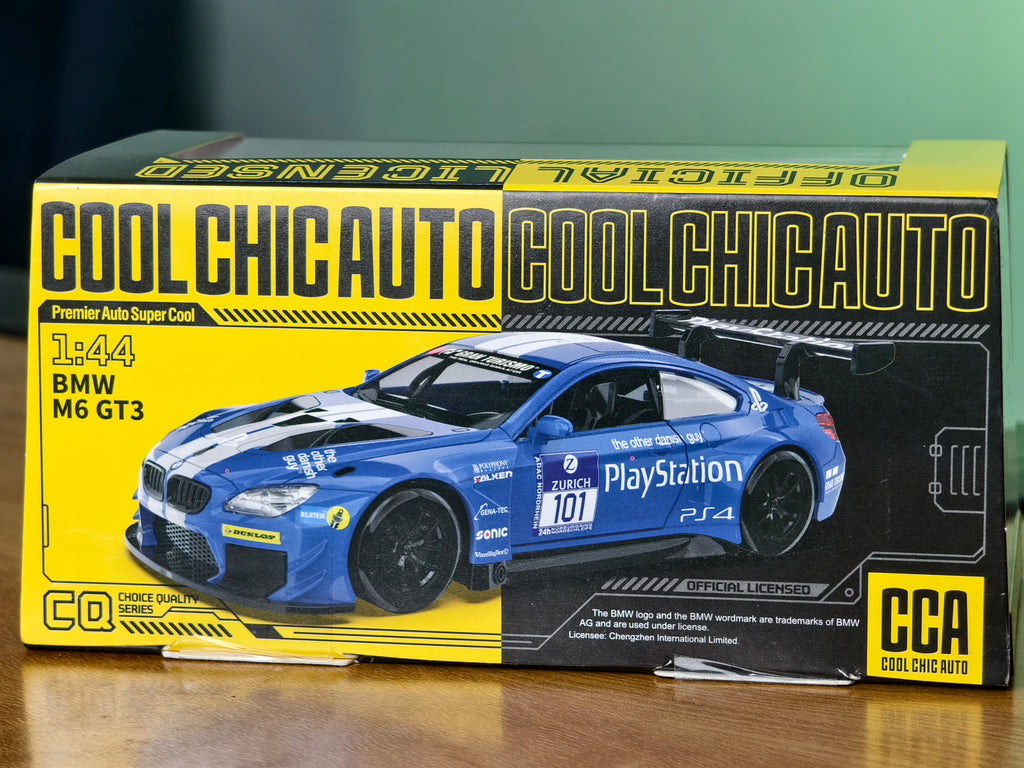 CCA Official Licensed BMW M6 GT3 1:44 Scale in Acrylic Box